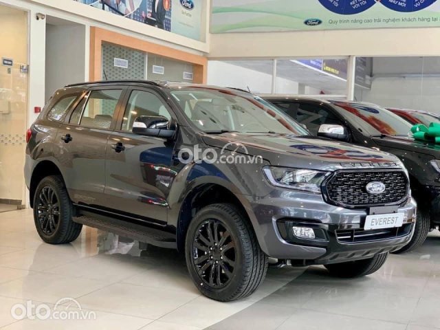 Cần bán Ford Everest Titanium 2.0L 4x2 AT đời 2021, màu xám, nhập khẩu nguyên chiếc0