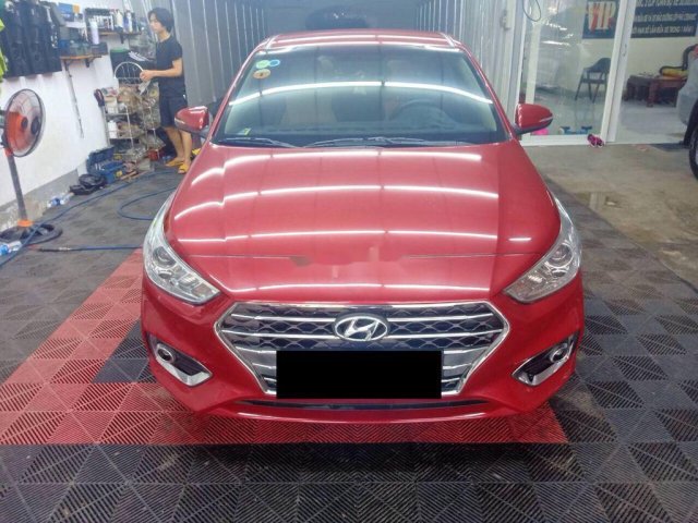 Bán Hyundai Accent đời 2019, màu đỏ, nhập khẩu xe gia đình, giá 415tr0