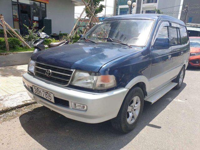 Cần bán lại xe Toyota Zace đời 2000, màu xanh lam, nhập khẩu nguyên chiếc0