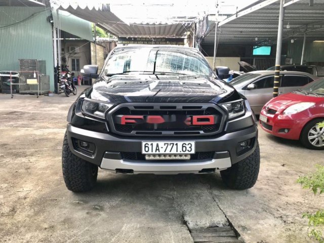 Cần bán Ford Ranger Raptor đời 2018, màu đen, nhập khẩu0