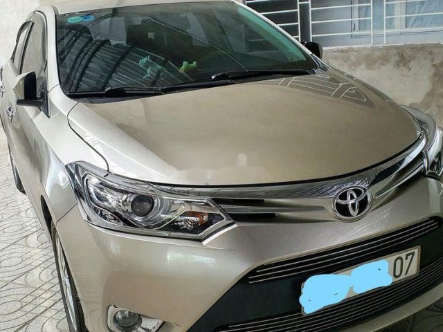 Bán Toyota Vios G năm sản xuất 2017, màu nâu vàng, 425tr0