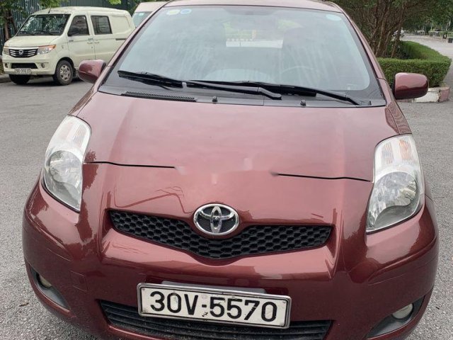 Bán ô tô Toyota Yaris đời 2009, màu đỏ, nhập khẩu nguyên chiếc chính chủ, giá tốt0