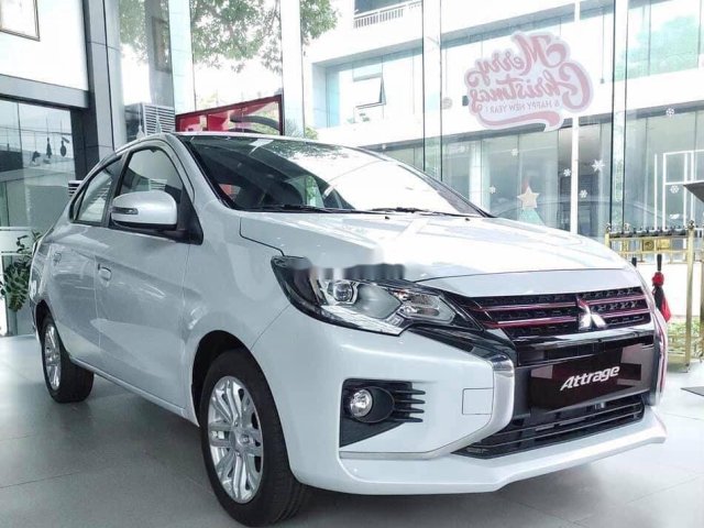 Cần bán Mitsubishi Attrage đời 2021, màu trắng, nhập khẩu, 396 triệu0