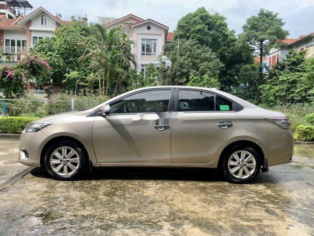 Cần bán gấp Toyota Vios ECVT 2018 màu vàng cát năm sản xuất 2018, 445tr0