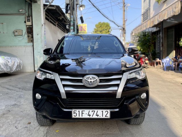 Bán Toyota Fortuner năm 2017, màu đen, xe nhập  0