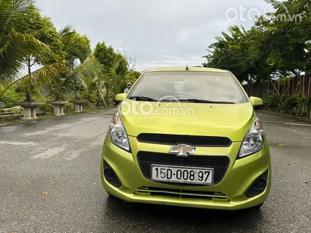 Cần bán Chevrolet Spark Duo Van 1.2 MT đời 2016, màu xanh còn mới