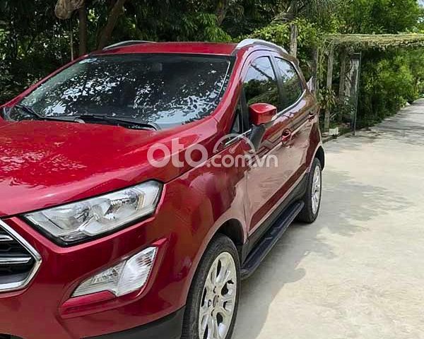 Cần bán lại xe Ford EcoSport Titanium 2019, màu đỏ, 555 triệu0