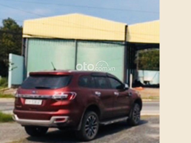 Cần bán Ford Everest Titatium đời 2019, màu đỏ, nhập khẩu nguyên chiếc xe gia đình0