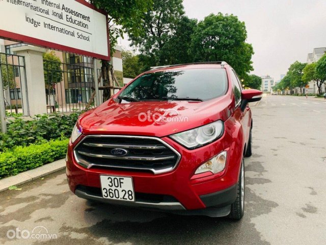 Bán xe Ford EcoSport Titanium 1.0 EcoBoost năm 2018, màu đỏ0