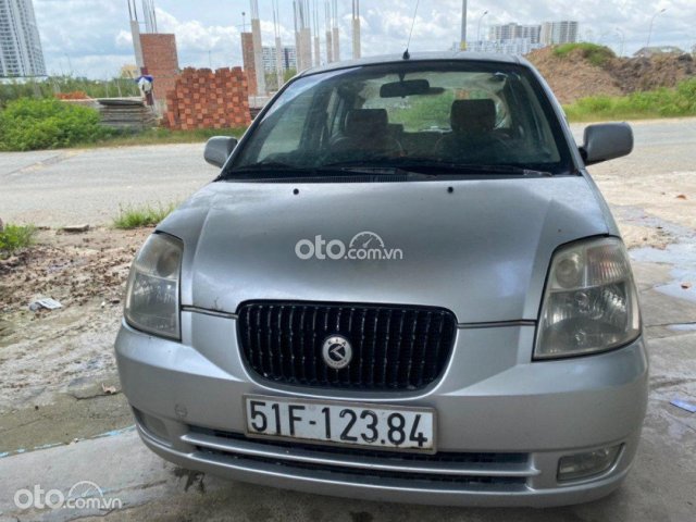 Bán xe Kia Morning LX 1.0 AT đời 2004, màu bạc, xe nhập