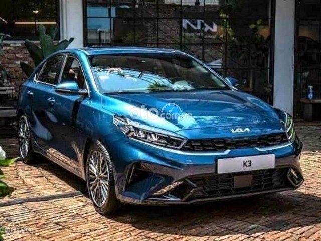 Bán xe Kia K3 Premium 1.6 AT 2021, màu xanh lam0