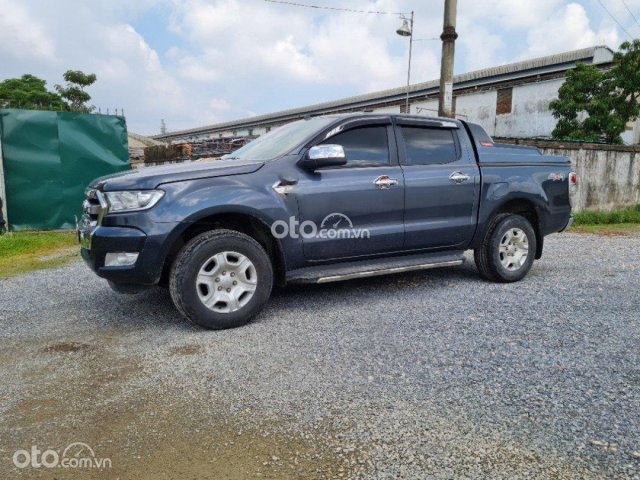 Bán Ford Ranger XLT 2.2L 4x4 MT đời 2015, màu xanh lam, xe nhập 0