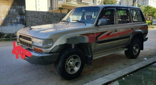 Bán Toyota Land Cruiser năm 1990, màu bạc giá cạnh tranh0