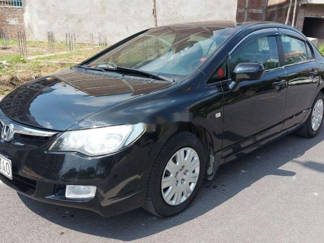 Bán Honda Civic đời 2007, màu đen xe gia đình0