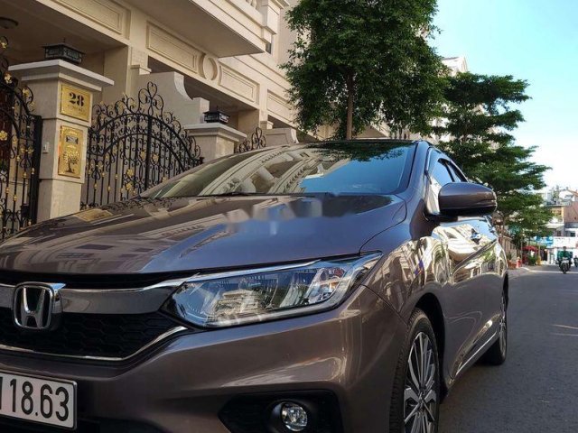 Cần bán xe Honda City TOP năm sản xuất 2018, màu nâu giá cạnh tranh0