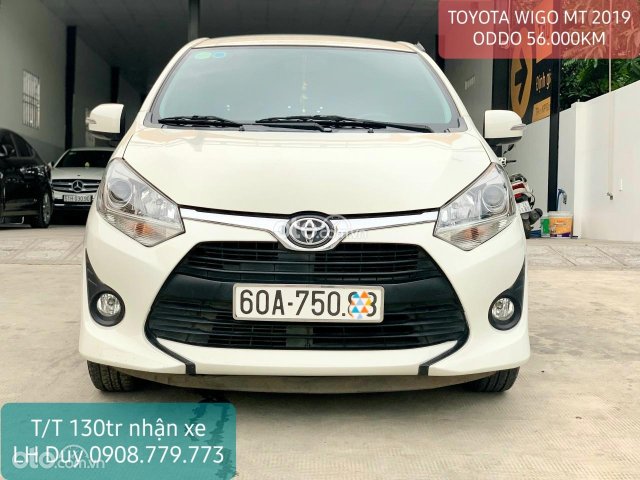 Bán Toyota Wigo đời 2019, màu trắng, nhập khẩu nguyên chiếc số sàn0