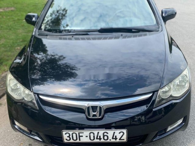 Bán xe Honda Civic đời 2007, màu đen chính chủ