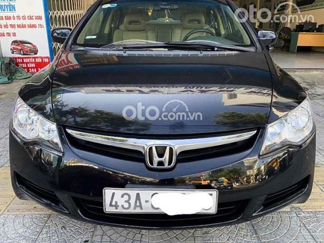 Bán Honda Civic 1.8 AT đời 2007, màu đen còn mới, 265 triệu