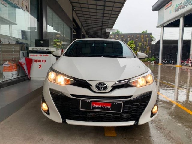 Cần bán xe Toyota Yaris 1.5G đời 2019, màu trắng, xe nhập số tự động giá cạnh tranh0