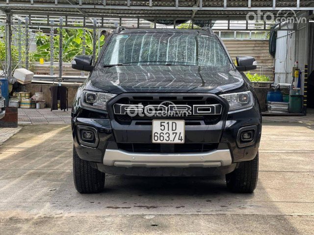 Cần bán lại xe Ford Ranger Wildtrak 2.0 Bi-Turbo năm 2020, màu đen số tự động