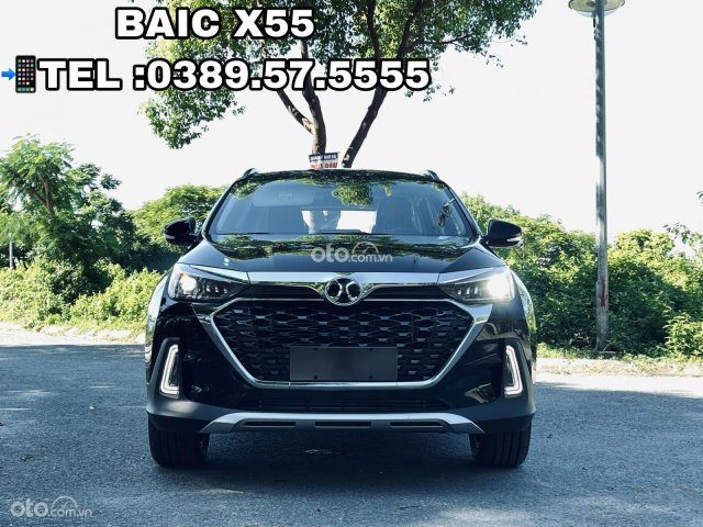 BAIC X55 nhập khẩu nguyên chiếc, giá tốt nhất miền Bắc, sẵn xe giao ngay, bảo hành chính hãng 3 năm, bank 80%