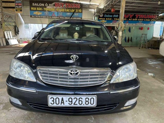 Bán ô tô Toyota Camry đời 2003, màu đen 0