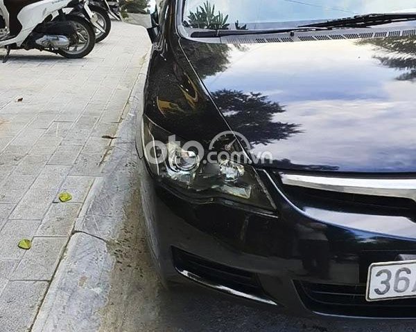 Bán Honda Civic năm sản xuất 2008, màu đen0