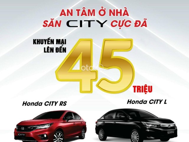 Bán Honda City 2021 - đủ màu giao ngay, tặng tiền mặt, bảo hiểm, phụ kiện - Hỗ trợ vay 80%