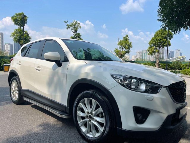 Bán ô tô Mazda CX 5 năm sản xuất 2013, màu trắng  0