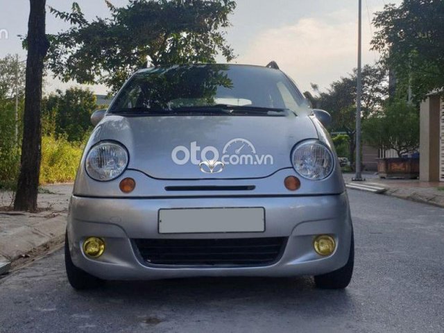 Bán Daewoo Matiz SE 0.8 MT 2007, màu bạc, giá tốt0