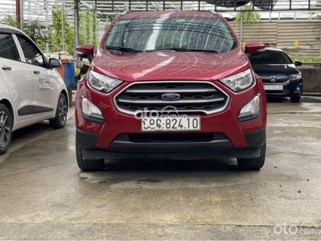 Cần bán gấp Ford EcoSport Trend đời 2018, màu đỏ, 448tr0