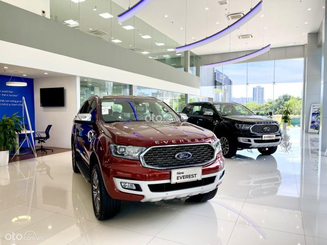 Bán xe Ford Everest đời 2021, màu đỏ, nhập khẩu nguyên chiếc0