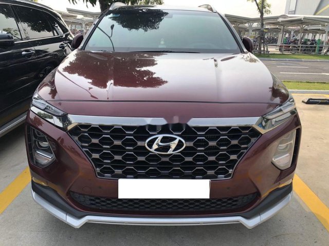 Cần bán Hyundai Santa Fe sản xuất năm 2020, màu đỏ  0
