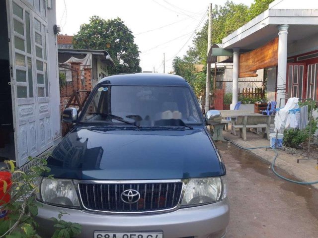 Cần bán xe Toyota Zace năm sản xuất 2003, màu xanh lam còn mới 0