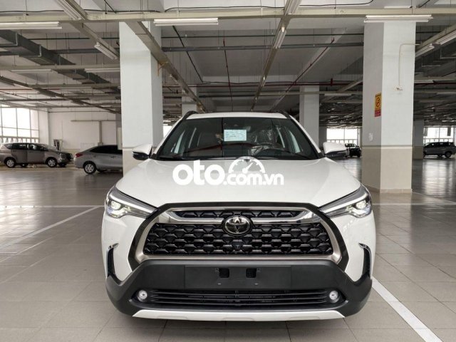 Bán ô tô Toyota Corolla Cross sản xuất 2021, màu trắng, nhập khẩu nguyên chiếc0