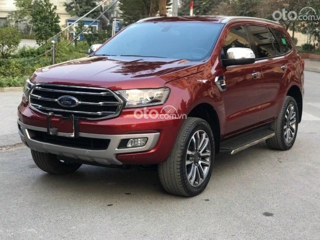 Bán Ford Everest 2.0L 2018, màu đỏ, xe nhập còn mới, 990tr0