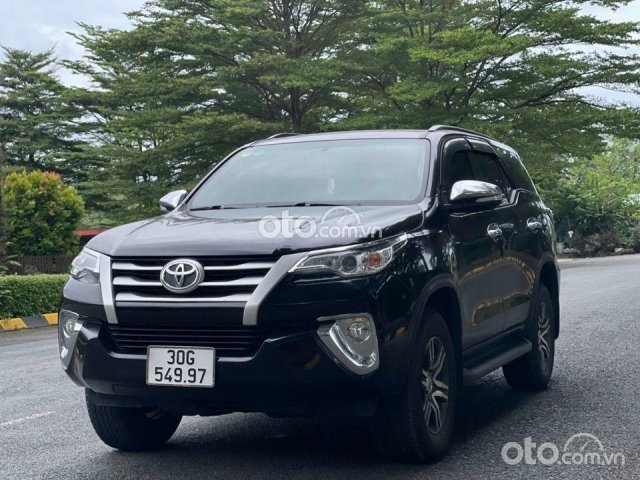 Cần bán xe Toyota Fortuner 2.4MT sản xuất năm 2017, màu đen còn mới giá cạnh tranh0