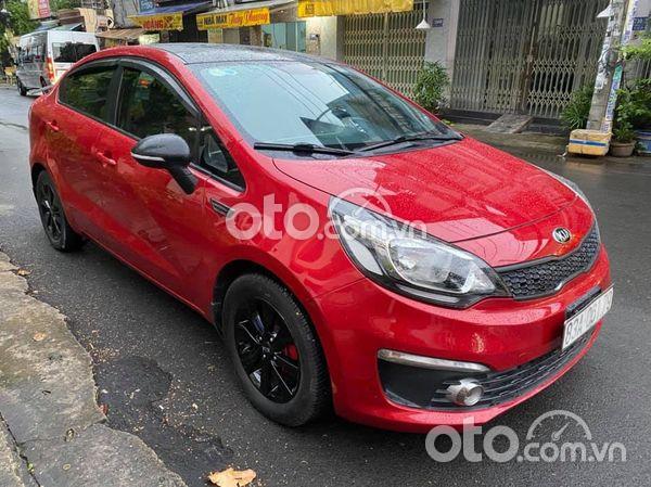 Cần bán lại xe Kia Rio 2016, màu đỏ, giá chỉ 389 triệu0