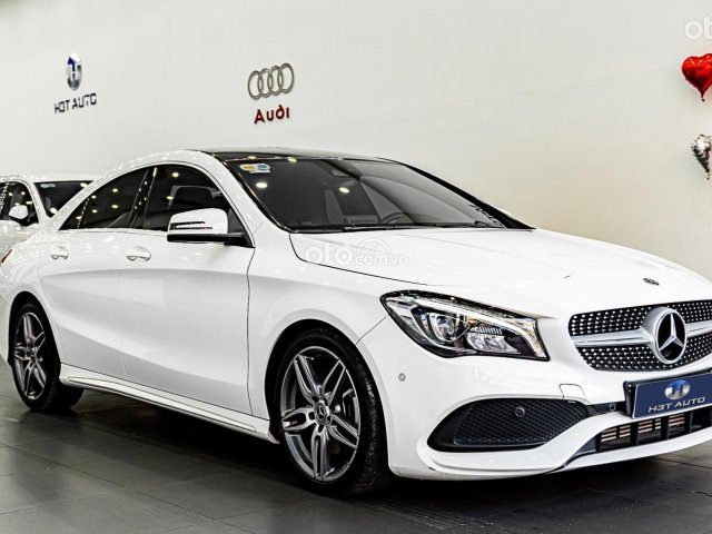 Mercedes CLA250 màu trắng năm sản xuất 2018 xe đẹp như mới, xem xe ưng ngay luôn0