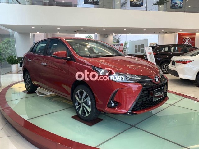 Cần bán Toyota Yaris đời 2021, màu đỏ, nhập khẩu nguyên chiếc0