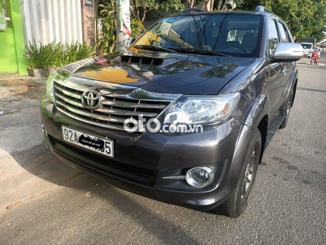 Xe Toyota Fortuner đời 2015, màu đen còn mới0