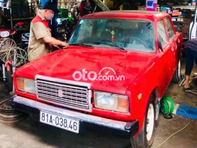 Cần bán xe Lada 2107 1987, màu đỏ, xe nhập, giá tốt0