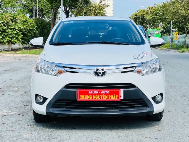 Bán Toyota Vios E đời 2017, màu trắng, giá chỉ 379 triệu