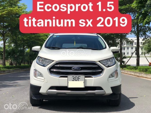 Bán Ford EcoSport 2019, màu trắng, giá cả hợp lý0