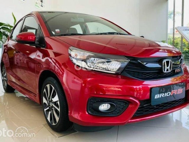 Bán ô tô Honda Brio 2021, màu đỏ, giá rẻ