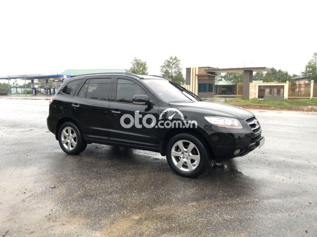 Bán xe Hyundai Santa Fe đời 2008, màu đen, xe nhập còn mới, giá tốt