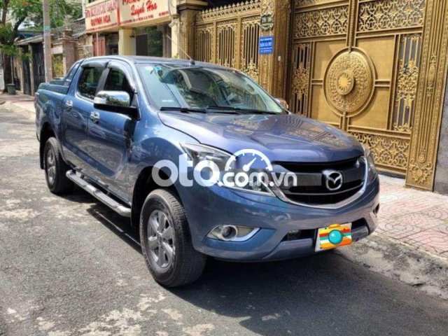 Bán ô tô Mazda BT-50 sản xuất 2016, màu xanh lam, xe nhập 0