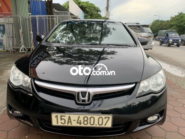 Cần bán xe Honda Civic năm 2006, màu đen còn mới, 225 triệu0