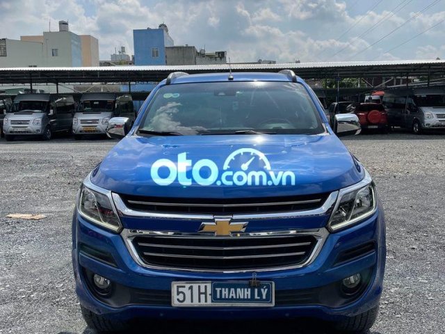 Bán Chevrolet Trailblazer sản xuất 2018, màu xanh lam, nhập khẩu  0