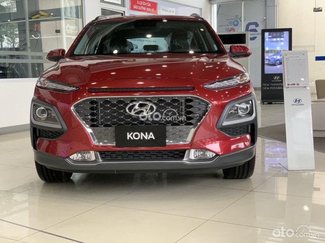 Bán Hyundai Kona đời 2021, màu đỏ0